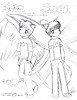 Kero and Suppi in human form